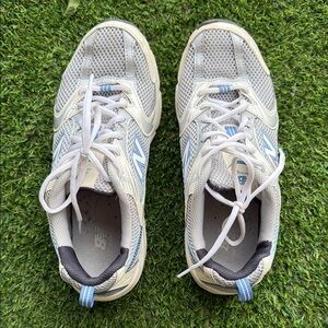 New Balance 530 Gray and Blue Athletic Shoes